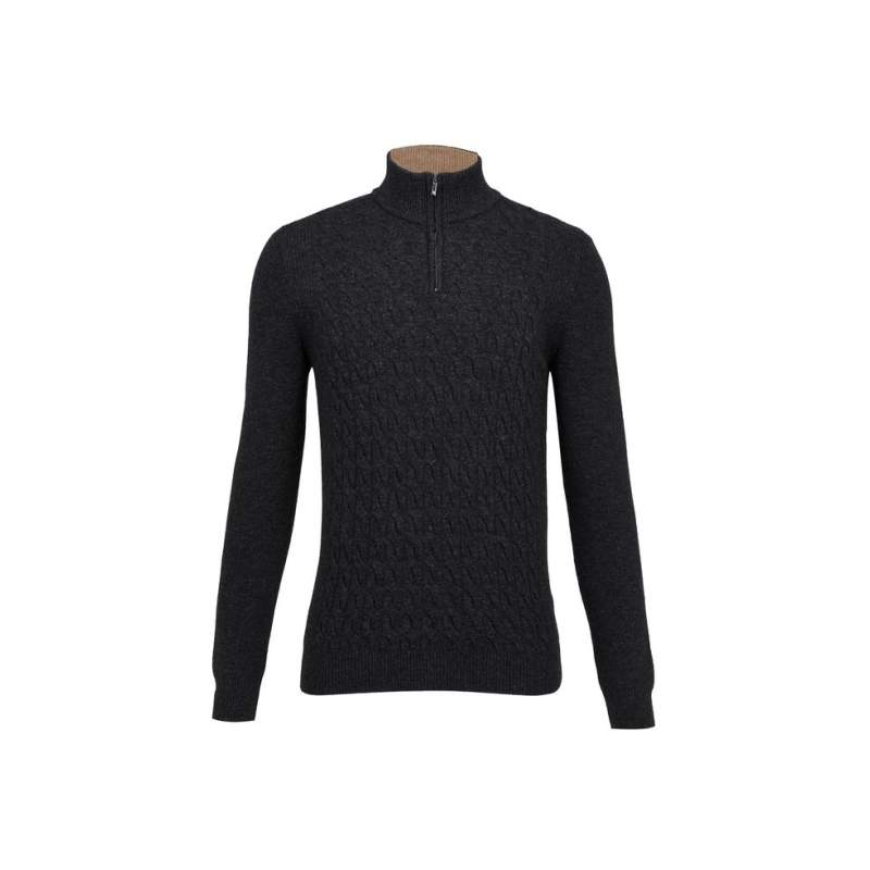 VAKKO ANTHRACITE KNITWEAR