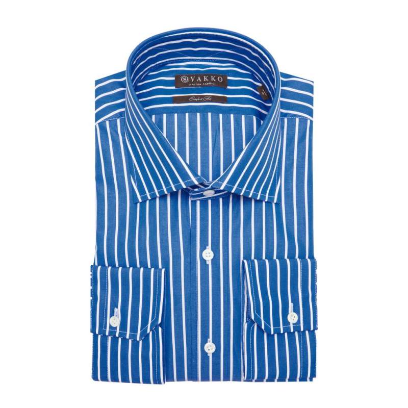 VAKKO STRIPED CLASSIC SHIRT