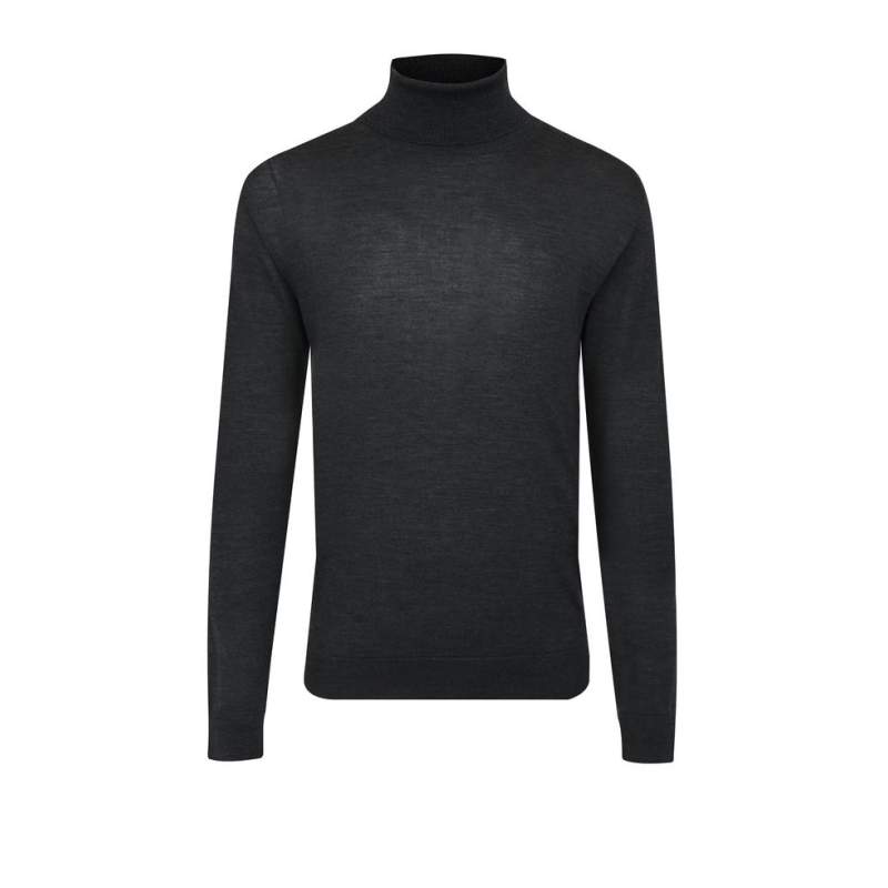 VAKKO by DANIELE FIESOLI ANTHRACITE KNITWEAR