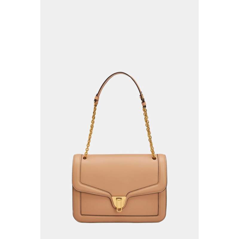 Coccinelle BEIGE LEATHER BAG