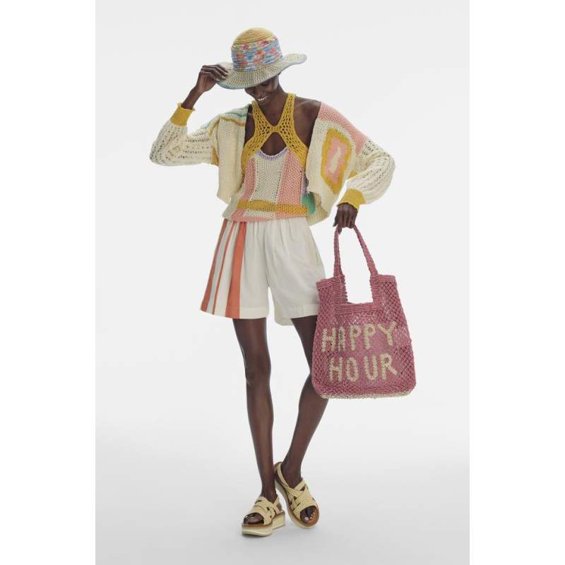 Vakko MULTI-COLOR KNITTED CARDIGAN