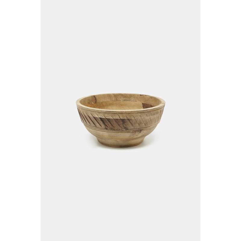 Vakko WOODEN BOWL LARGE