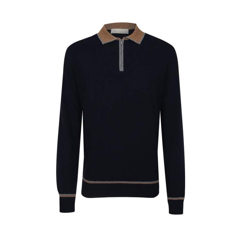 VAKKO NAVY BLUE KNITWEAR