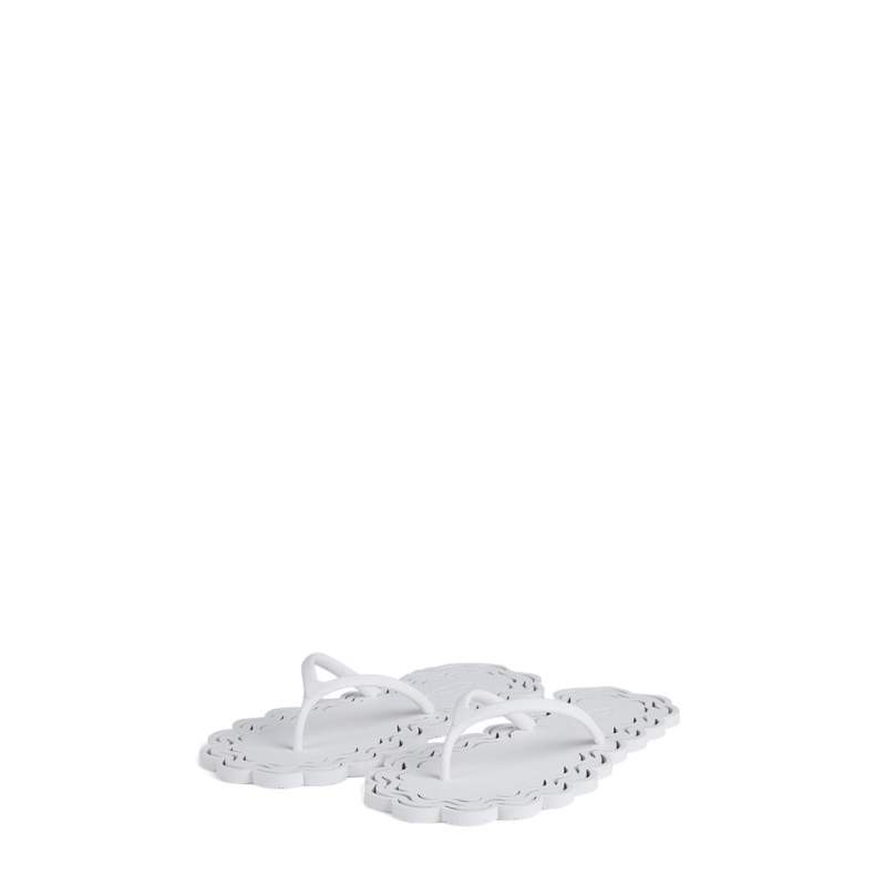 Carlotha Ray WHITE SLIPPER