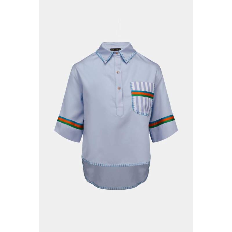 Vakko BLUE SHIRT
