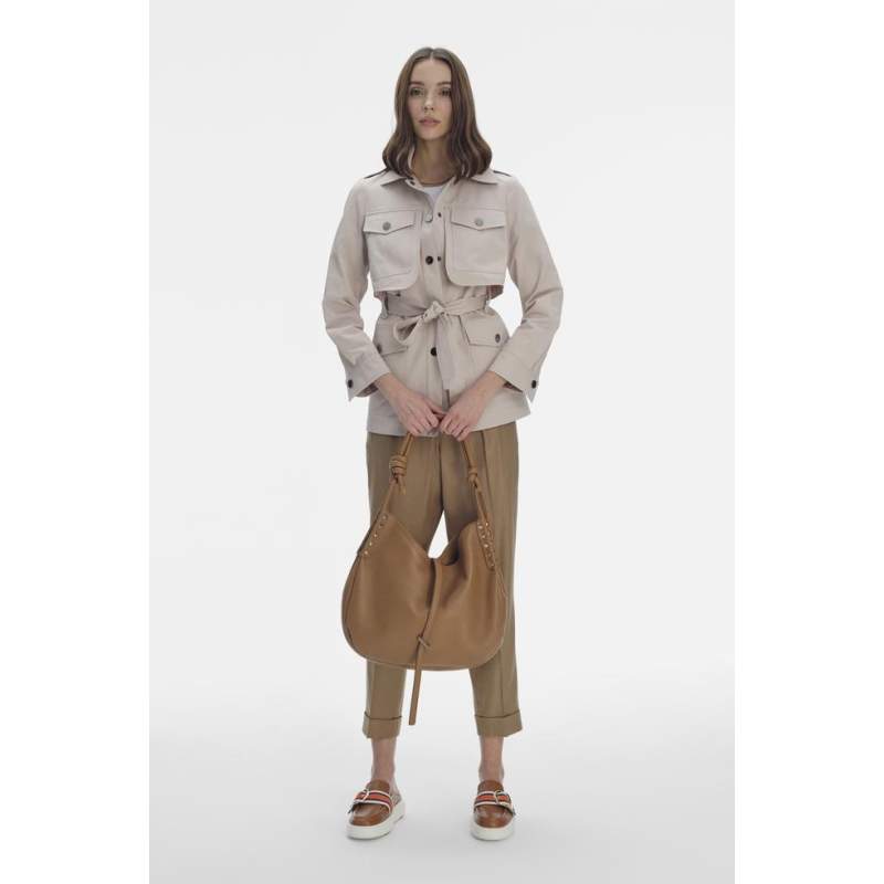 Vakko TABA WAIST DETAILED PANTS