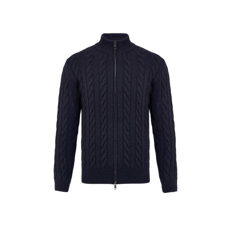VAKKO NAVY BLUE KNITWEAR