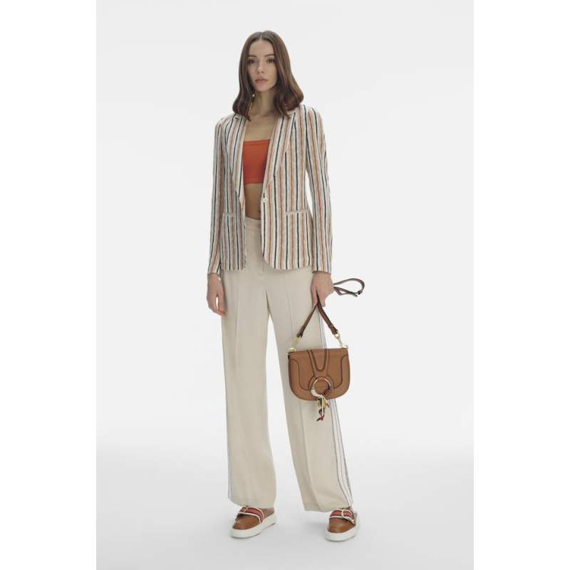 Vakko ORANGE HANGING BLOUSE