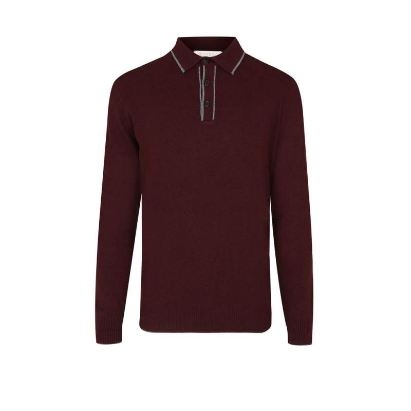 VAKKO MAROON KNITWEAR