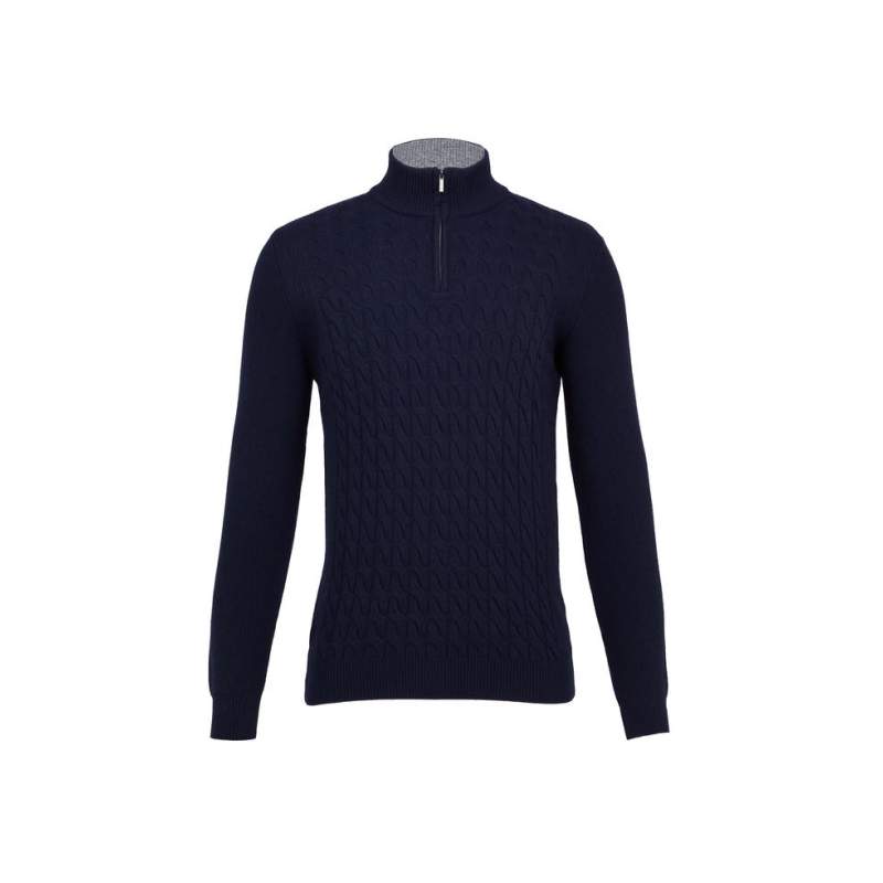 VAKKO NAVY BLUE KNITWEAR