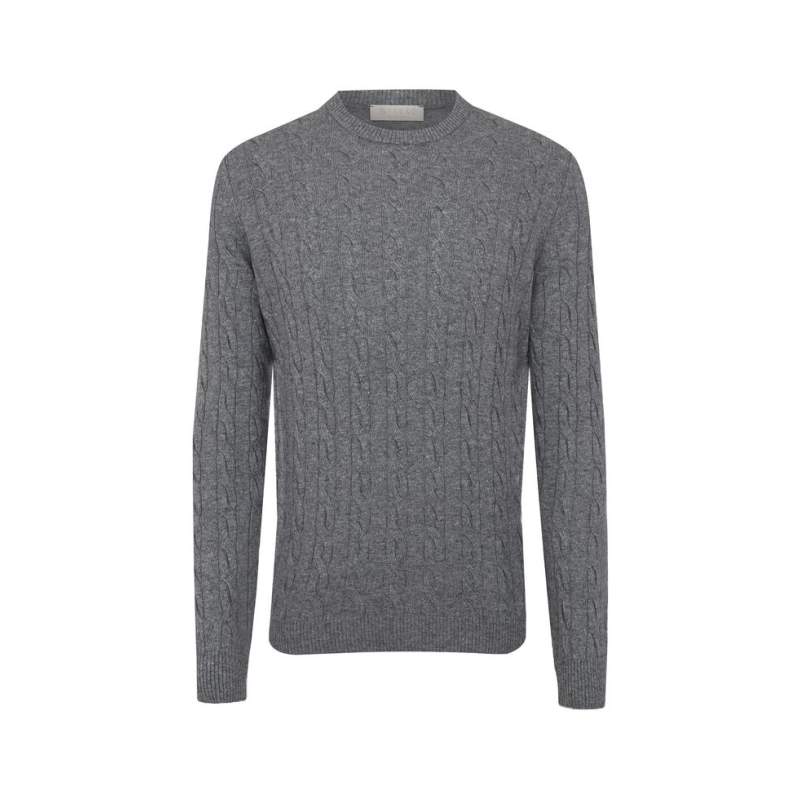 VAKKO GRAY KNITWEAR