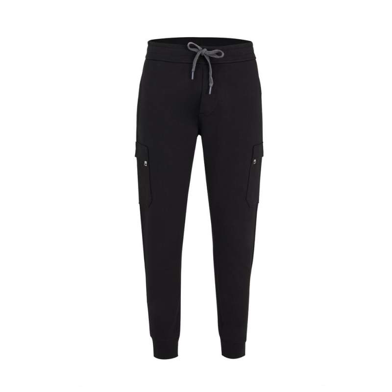 VAKKO BLACK SPORTS TROUSERS