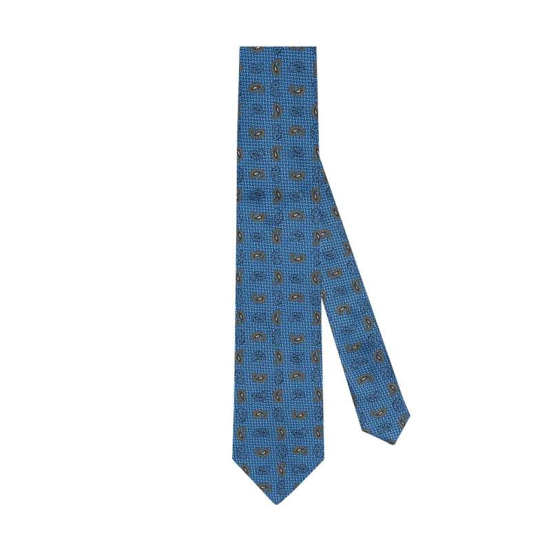 VAKKO DROP PATTERNED SILK TIE