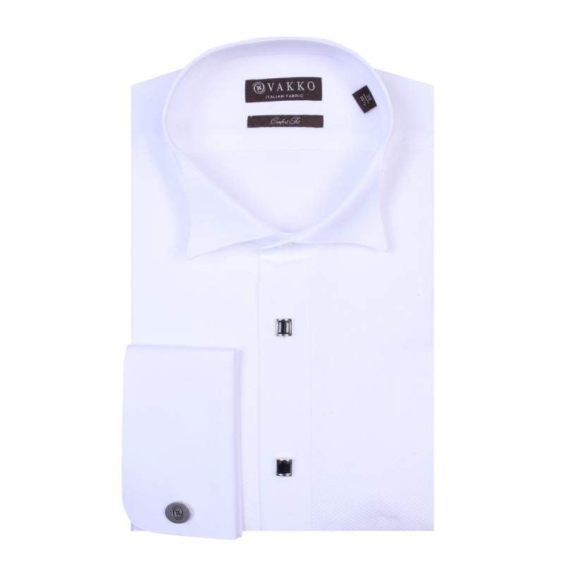 VAKKO TEXTURED HORSE COLLAR TUNK SHIRT