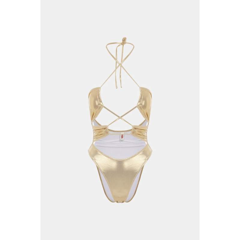 Solid&stripe SWIMSUIT