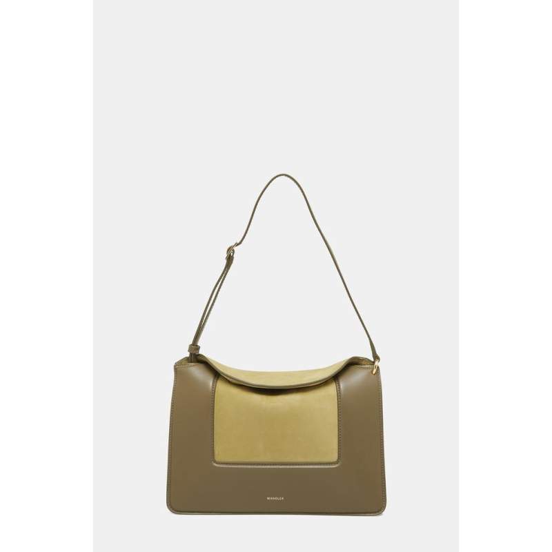 Wandler KHAKI LEATHER BAG