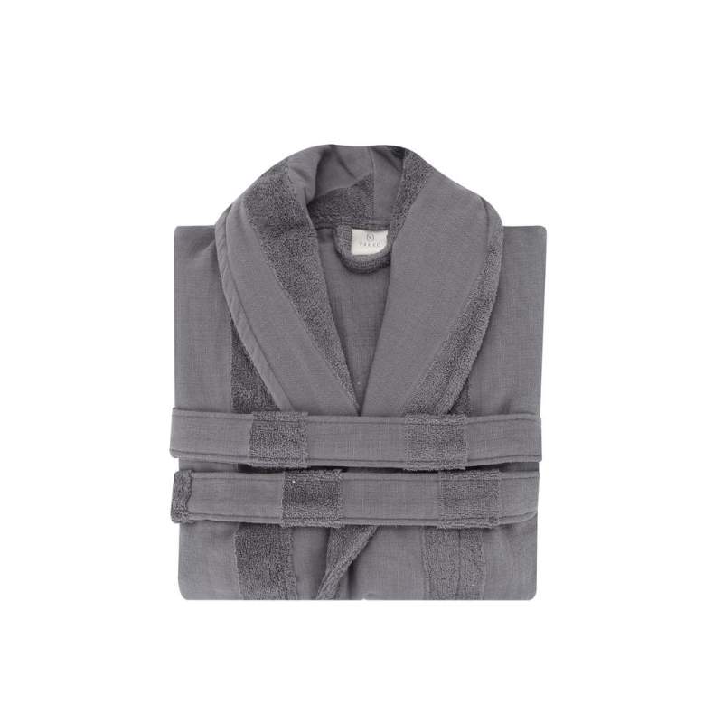 VAKKO SLUB KIMONO BATHROBE