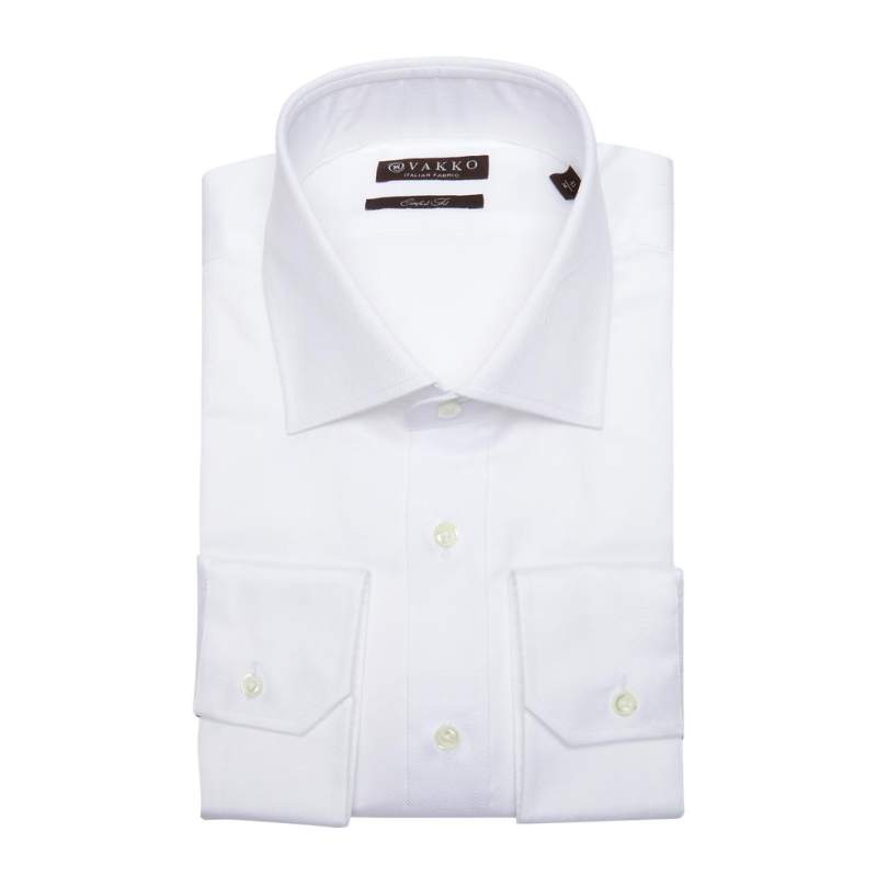 VAKKO MICRO PRINTED CLASSIC SHIRT