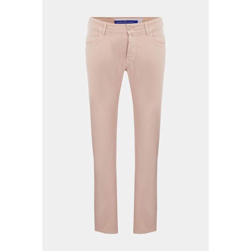 Jacob Cohen 5 POCKET COTTON PINK PANTS