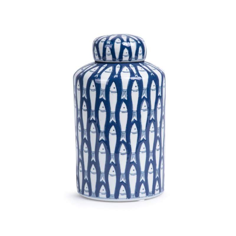 Vakko FISH PATTERNED VASE