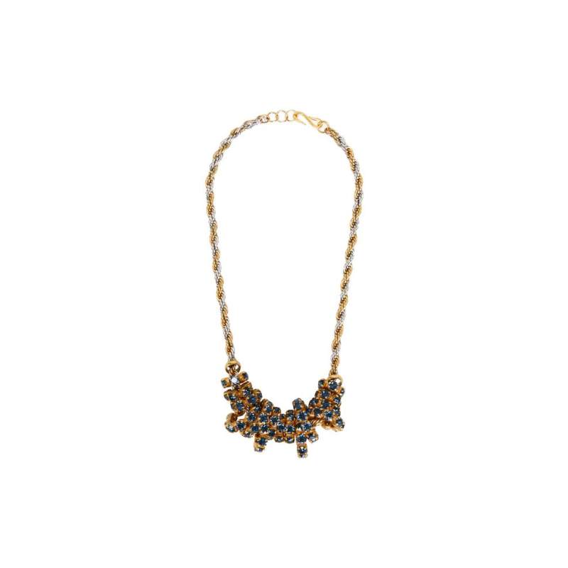 Vakko GOLD-SILVER STEEL NECKLACE