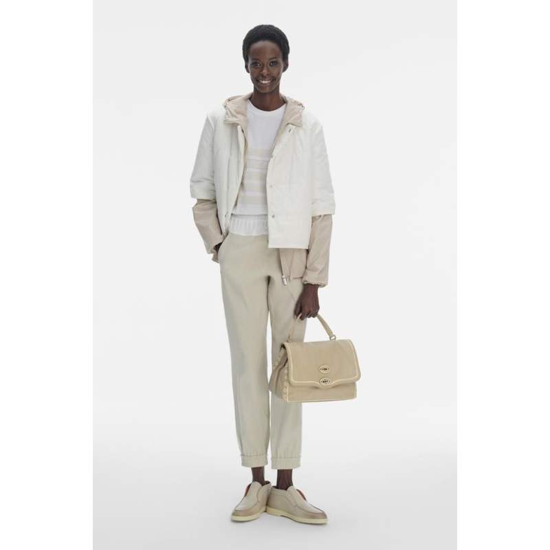 Fabiana Filippi WHITE STRIPED T-SHIRT Fabiana Filippi WHITE STRIPED T-SHIRT