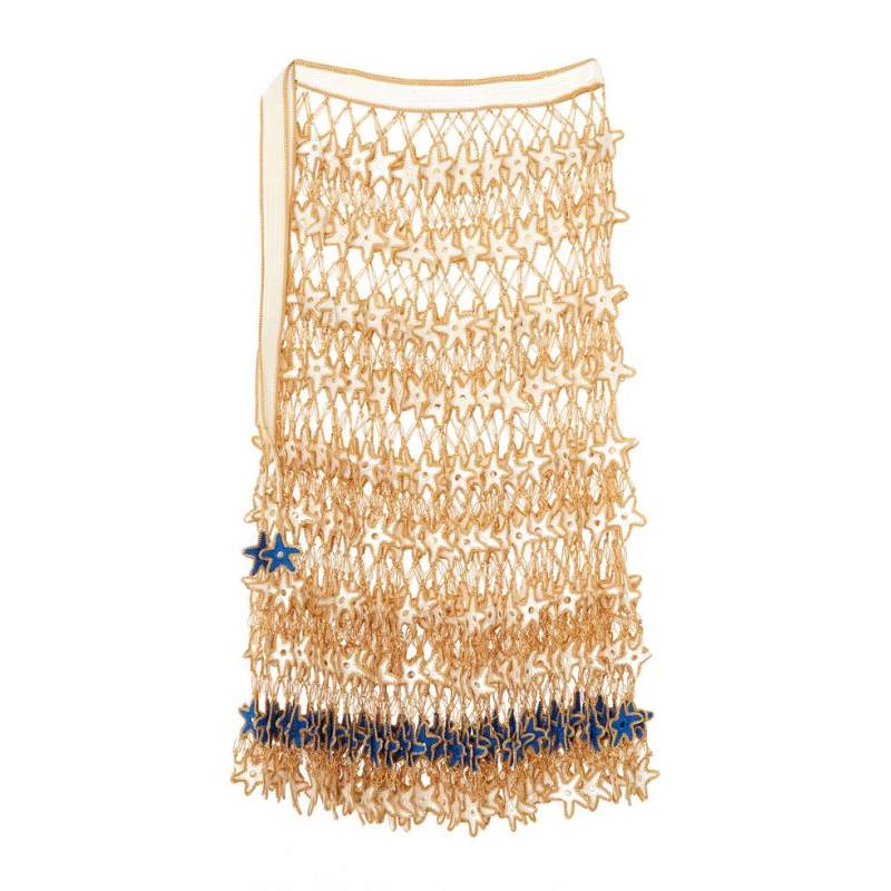 My Beachy Side Emily In Paris WHITE MIDI SKIRT