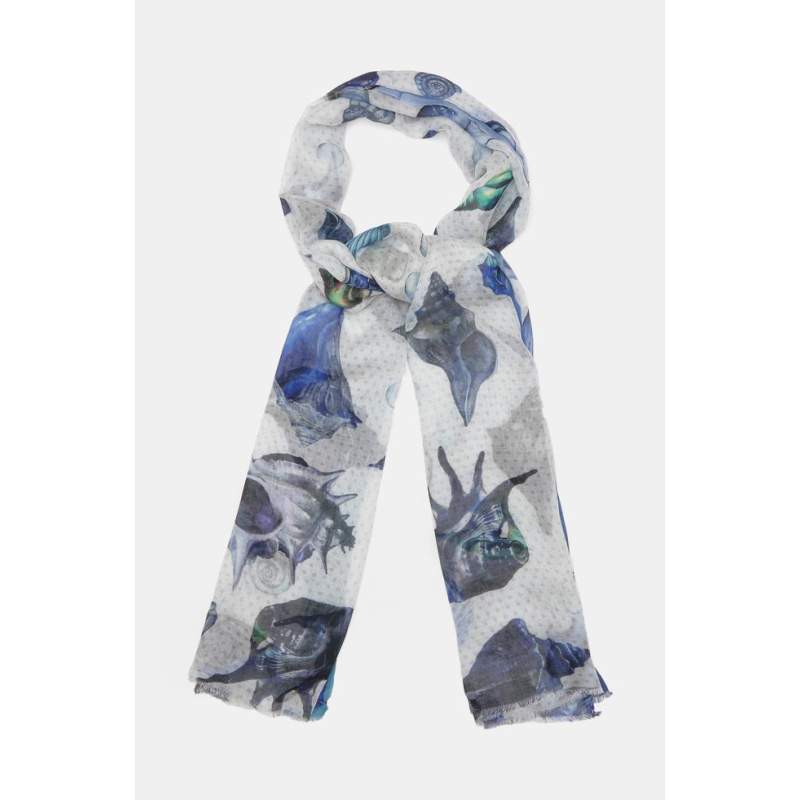 Vakko ECRU PATTERNED SHAWL