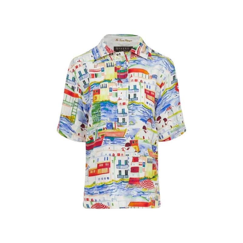 VAKKO BY LE SARTE PETTEGOLE BLOUSE