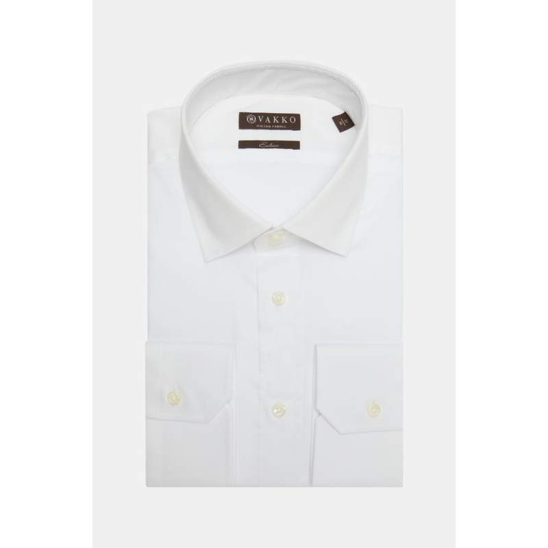 Vakko POPLIN EXCLUSIVE SHIRT
