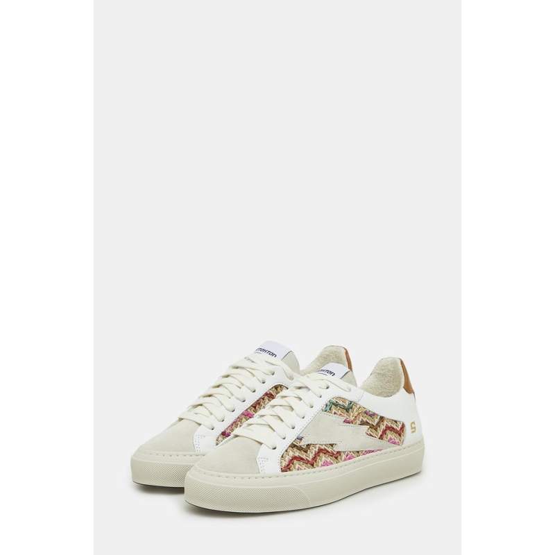 Vakko WHITE LEATHER SNEAKER