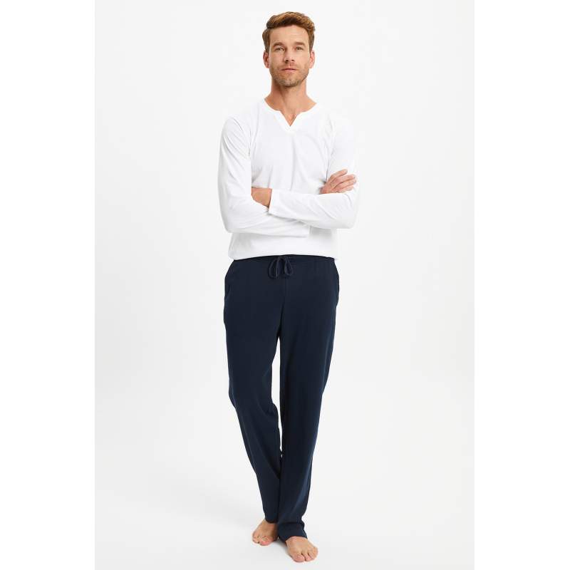 Luciano Men's Cotton Pajamas with Pockets Luciano Men's Cotton Pajamas with Pockets