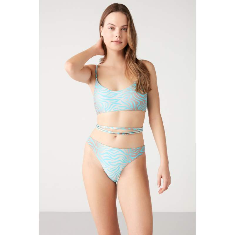 Seibran Zebra Patterned Brazilian Bikini