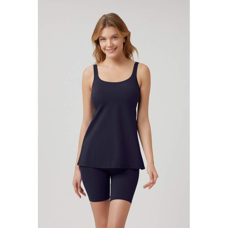 Jeremy Blue Half Swimsuit Tights Jeremy Blue Half Swimsuit Tights