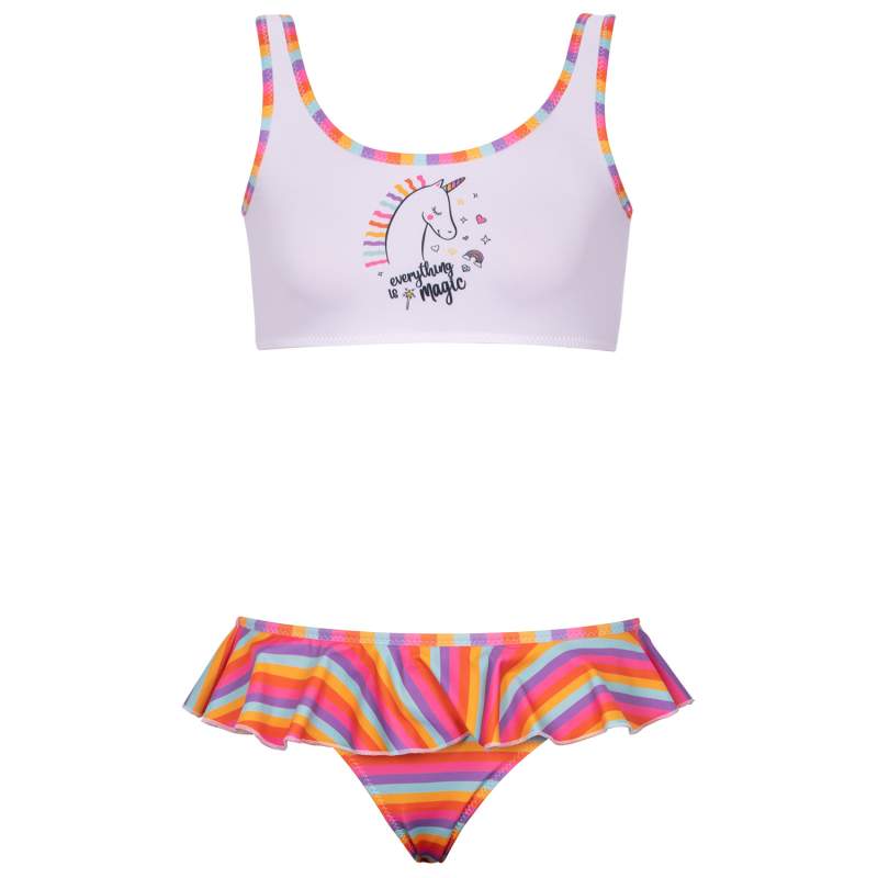 Magic ÇLine Unicorn Printed ÇKids Bikini