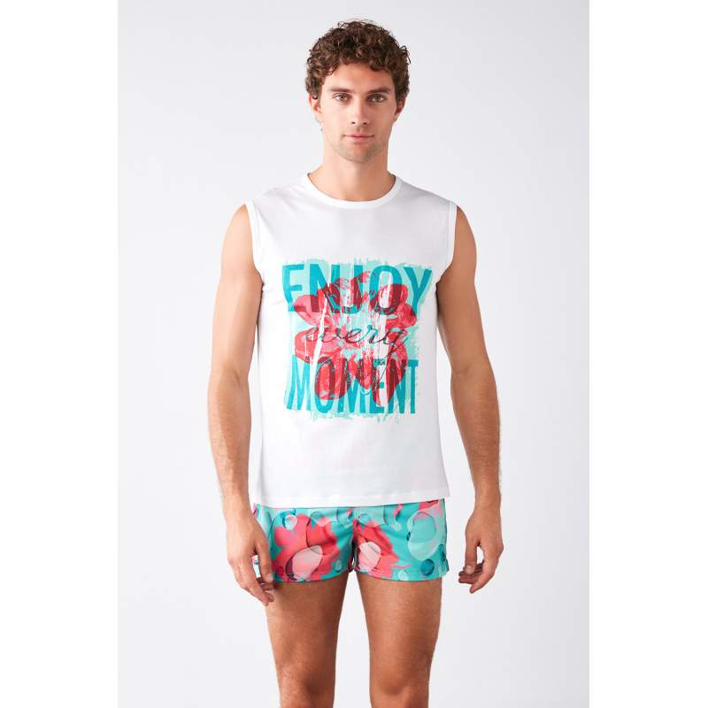 Muse Önü Printed Singlet Muse Önü Printed Singlet