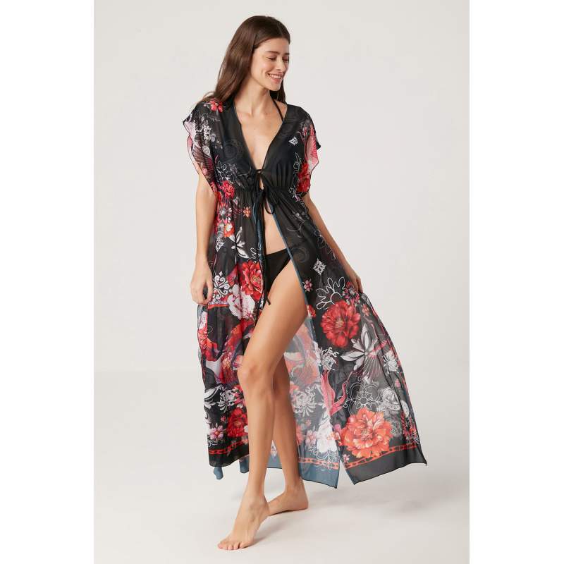 Uzziel Patterned Long Dress