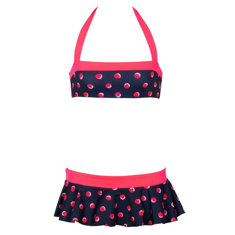 Ella Point Patterned Skirt Bikini Set Ella Point Patterned Skirt Bikini Set