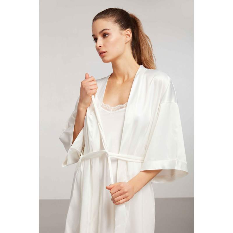 Sofia Satin Dressing Gown