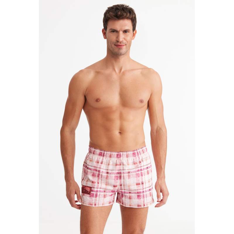 Male Ç Striped Short Shorts