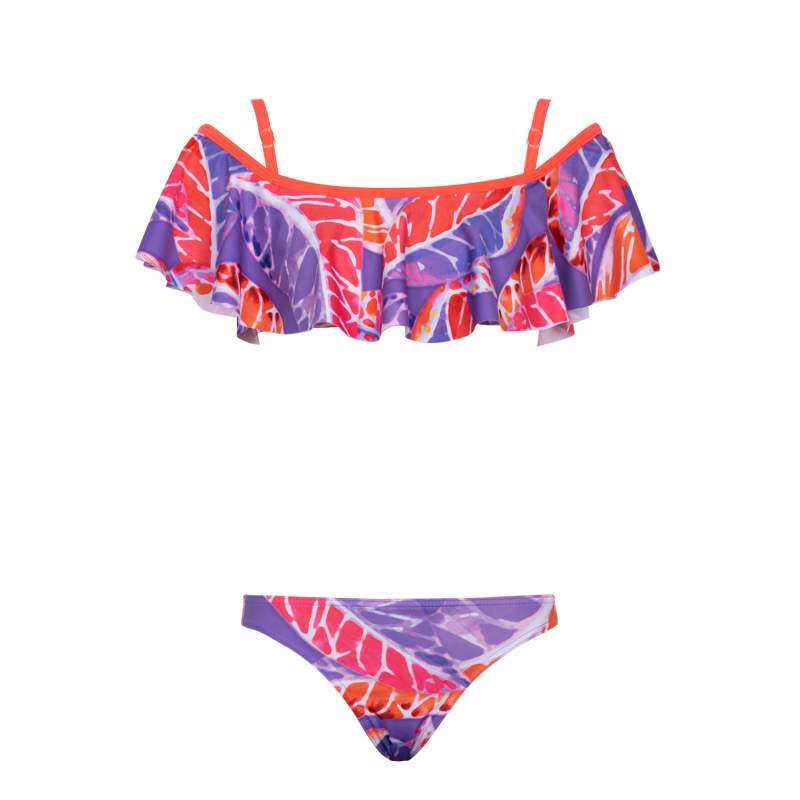 Mandy Lace Strapless Bikini Set