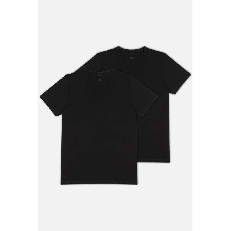 Enrico V-Neck Cotton 2-pack Men's Tshirt Enrico V-Neck Cotton 2-pack Men's Tshirt