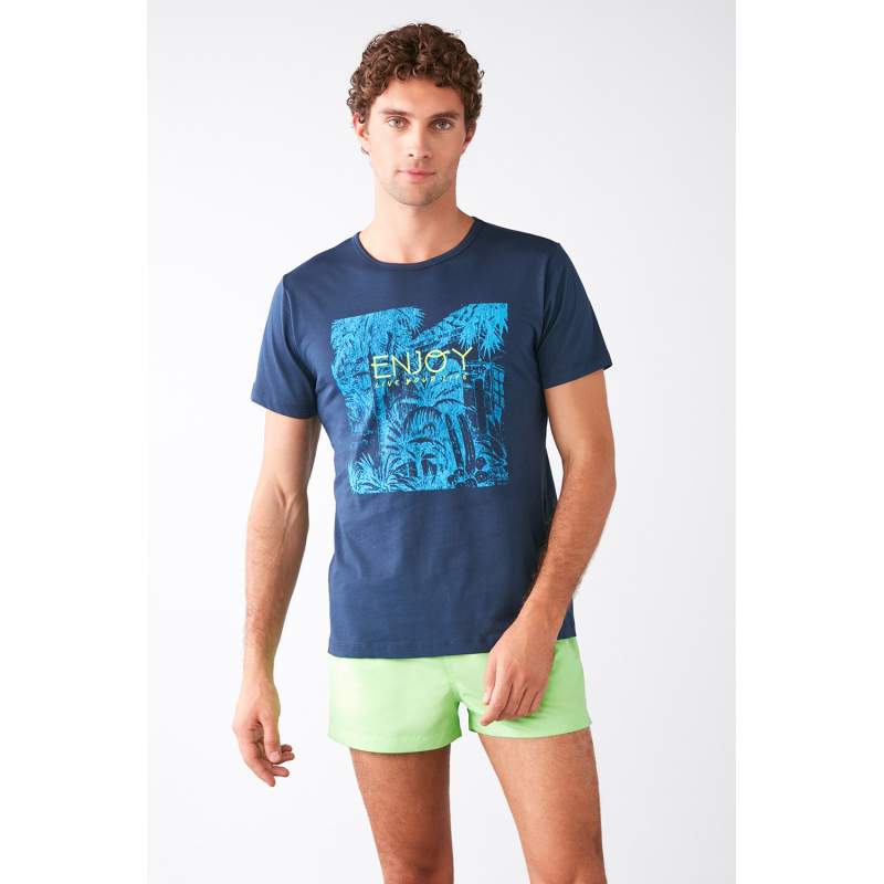 Salerno Printed Short Sleeve T-shirt Salerno Printed Short Sleeve T-shirt