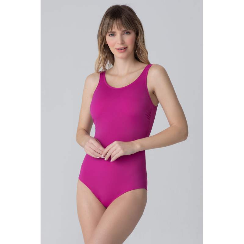 Mastectomy Straight Color Fixing Swimsuit