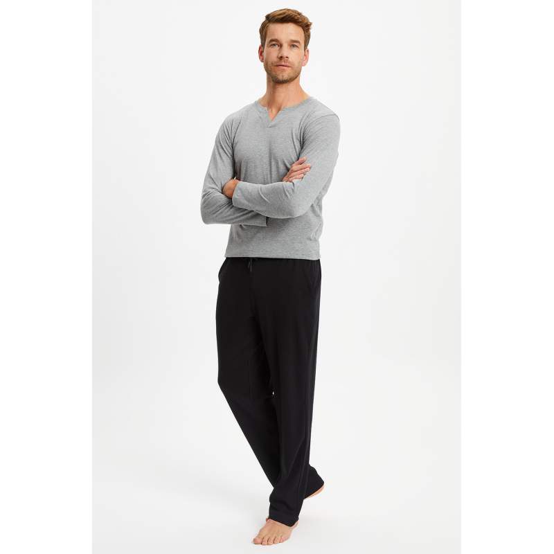 Luciano Men's Cotton Pajamas with Pockets Luciano Men's Cotton Pajamas with Pockets