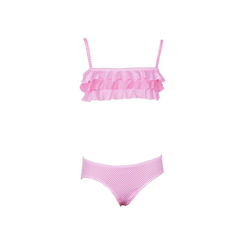 Dior ÇLine Point Patterned ÇKids Bikini Set
