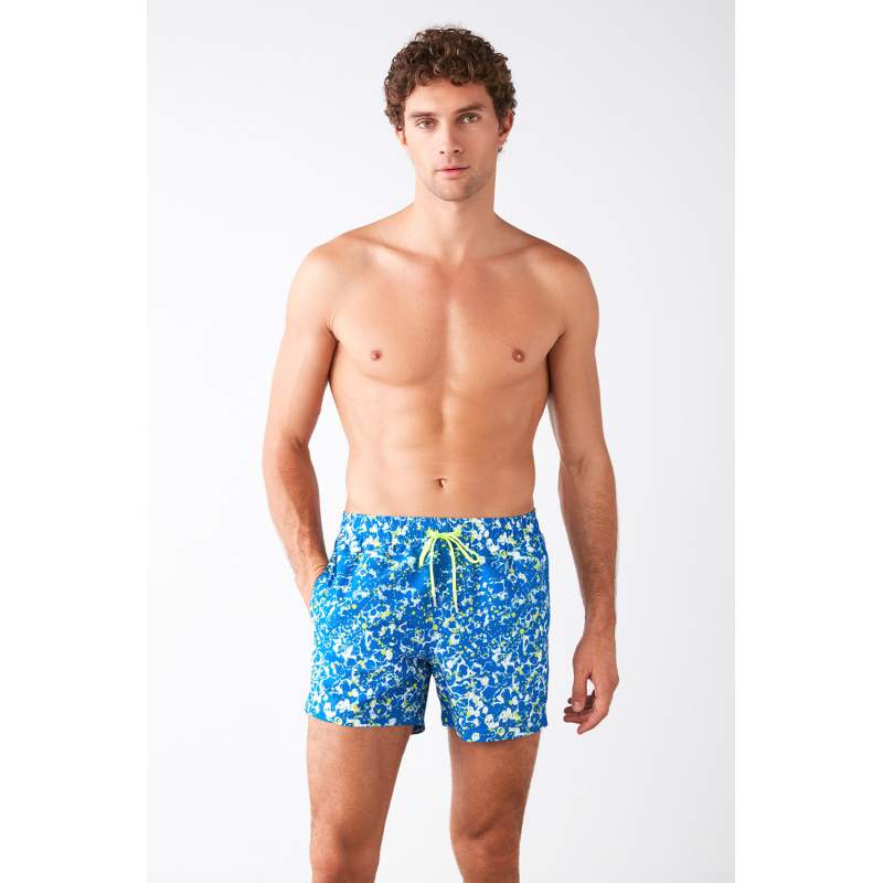 Gaze Frill Patterned Shorts