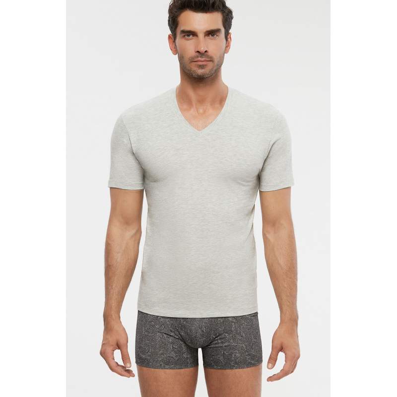 Antonio V Neck Cotton Mens Tshirt