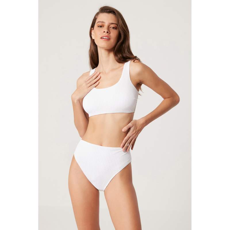 Colo Self Line Woven Bikini