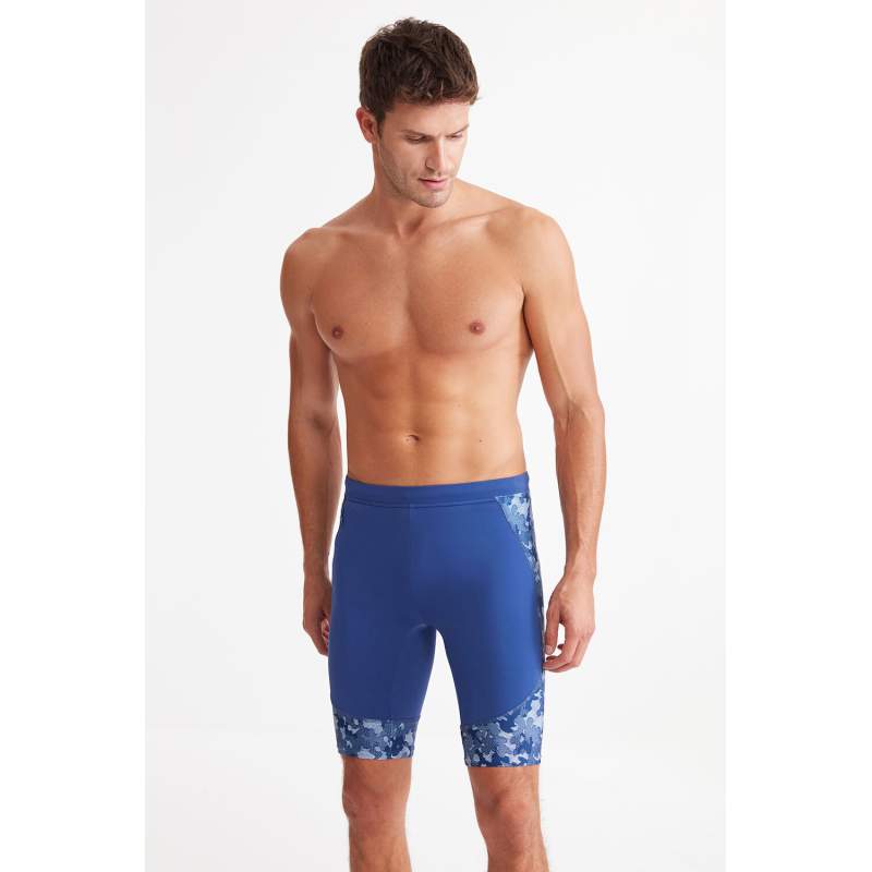 Camo Para Patterned Cycling Shorts